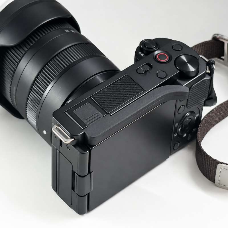 Hot Shoe Thumb Grip for ZV E10 - Sony Camera Zv-E10 review and price